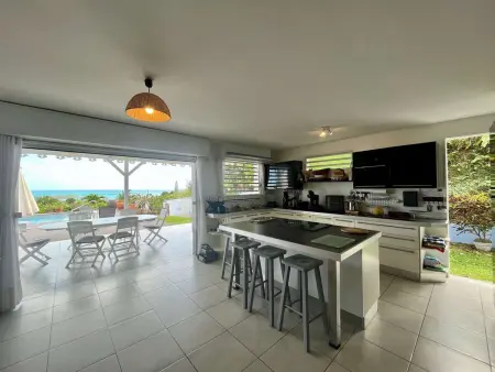 Villa créole Le Vauclin : vue mer, piscine privée, 7 pers. - Photo 6