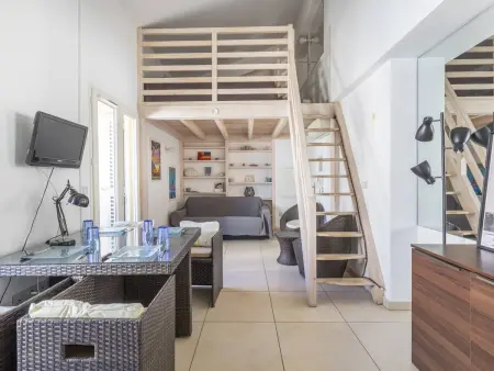Location appartement à Porquerolles, Appartement mezzanine proche mer - 4 pers.