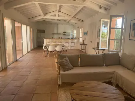 Location villa à Porquerolles, Spacieuse villa proche plage - 10 pers.