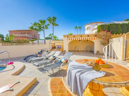 Villa Hermosa à Calp : 3 chambres, piscine 8x3m, 800m² : photo 7