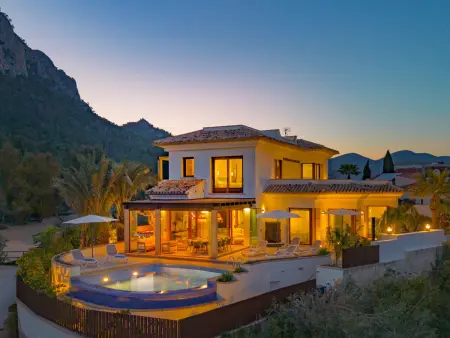 Villa luxe 8 pers., piscine privée, jacuzzi et vue mer à Calp : photo 13
