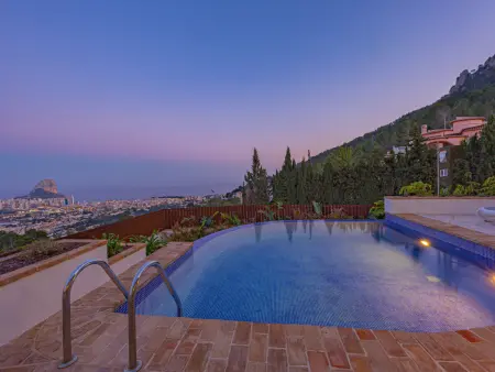 Villa luxe 8 pers., piscine privée, jacuzzi et vue mer à Calp : photo 20