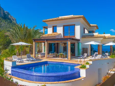 Villa luxe 8 pers., piscine privée, jacuzzi et vue mer à Calp : photo 31