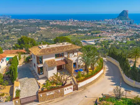 Villa luxe 8 pers., piscine privée, jacuzzi et vue mer à Calp : photo 34