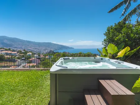 Location villa à Funchal, Villa avec vue panoramique - 9 pers.