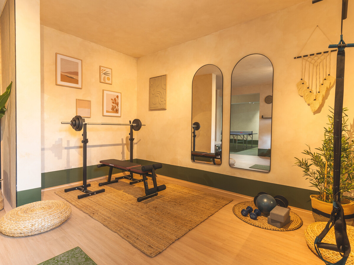 Villa Jasmin avec piscine privée et studio fitness - 8 pers. - Photo 26