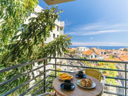 Location appartement à Funchal, Appartement avec parking, vue panoramique - 4 pers.