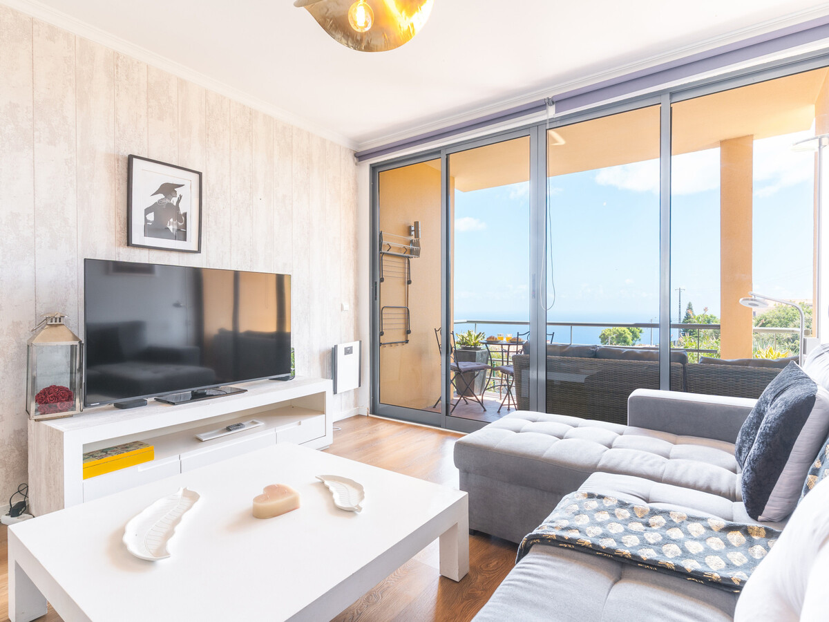 Appartement vue mer Caniço, rénové 2026, balcon Atlantique - Photo 2
