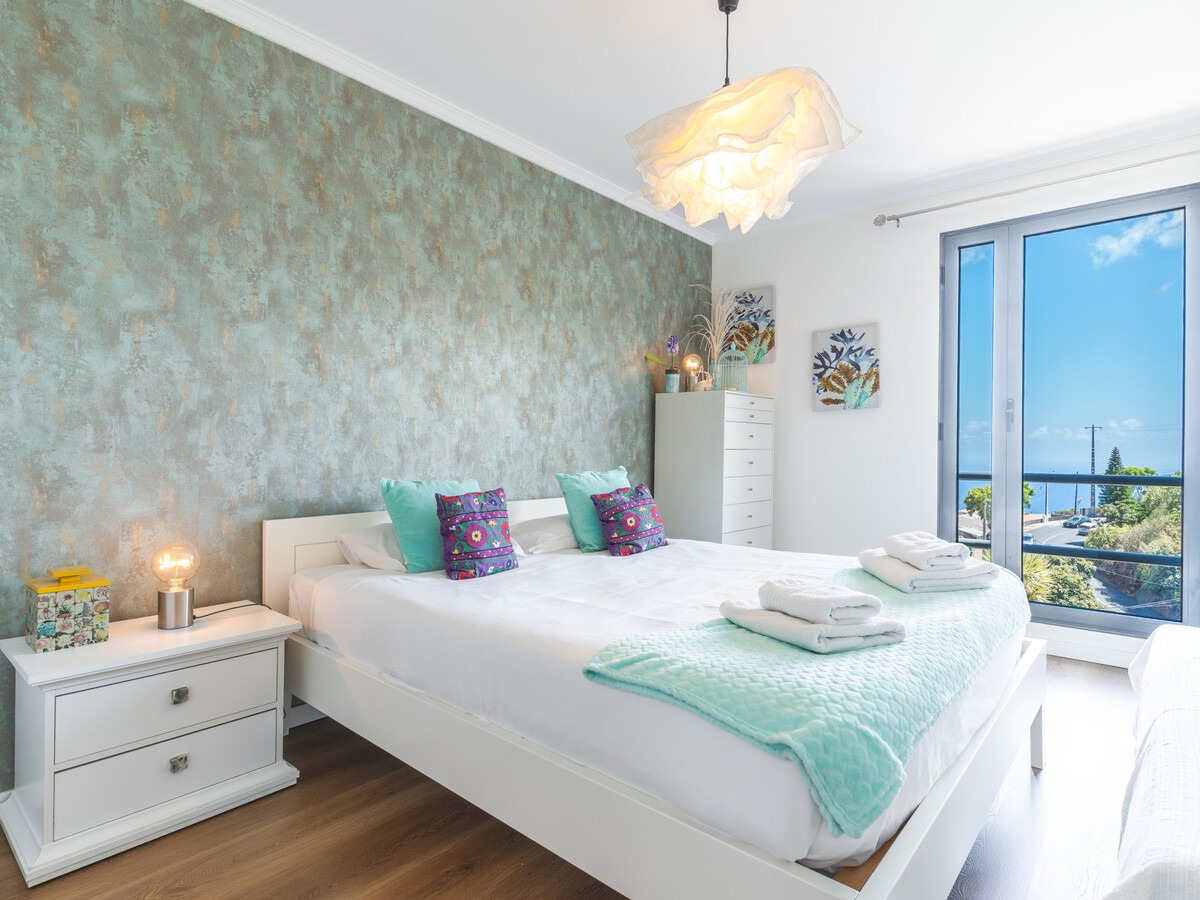 Appartement vue mer Caniço, rénové 2026, balcon Atlantique - Photo 12