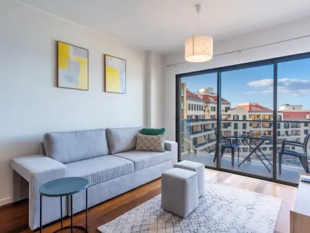 Appartement vue mer Funchal, balcon & piscines naturelles : photo 7