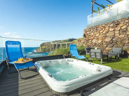 Appartement Aqui Há Casa - Jacuzzi privé & vue océan : photo 23