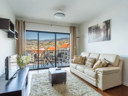 Appartement vue mer à Funchal, balcon privé : photo 4