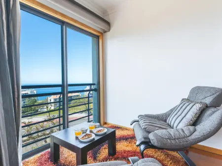 Appartement 3 chambres vue mer à Funchal, 6 pers. : photo 4