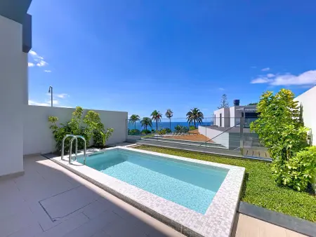 Location appartement à Funchal, Appartement duplex, piscine chauffée - 6 pers.