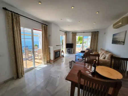 Villa 6 pers. vue mer/montagne, piscine privée à Torrox : photo 4