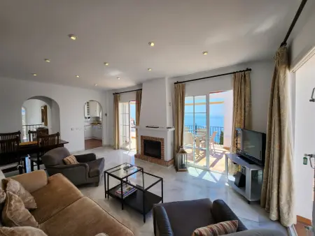 Villa 6 pers. vue mer/montagne, piscine privée à Torrox : photo 7