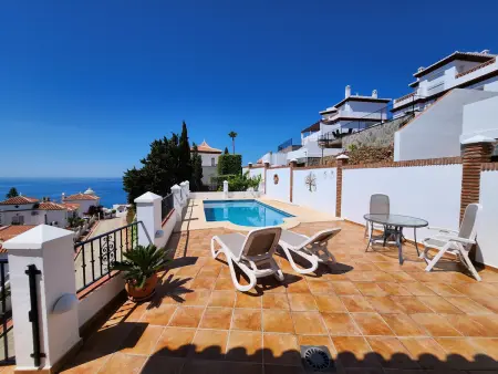 Villa 6 pers. vue mer/montagne, piscine privée à Torrox : photo 22
