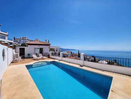 Villa 6 pers. vue mer/montagne, piscine privée à Torrox : photo 23