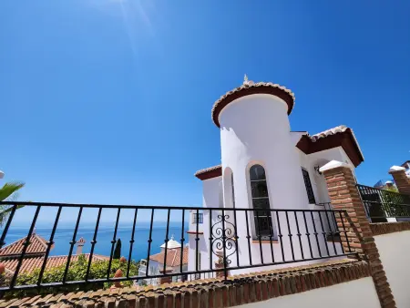Villa 6 pers. vue mer/montagne, piscine privée à Torrox : photo 32