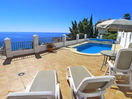 Villa 6 pers. vue mer/montagne, piscine privée à Torrox : photo 35