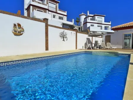 Villa 6 pers. vue mer/montagne, piscine privée à Torrox : photo 36