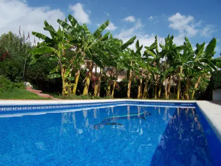 Location villa à Nerja, Villa vue mer, clim, 10 pers.