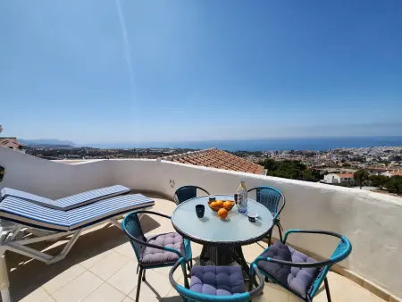Location appartement à Nerja, Appartement lumineux, vue mer et montagne - 4 pers.