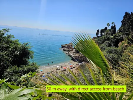 Appartement vue mer en front de plage à Nerja : photo 3