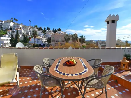 Appartement vue mer et montagne à Nerja, 4 pers. : photo 4