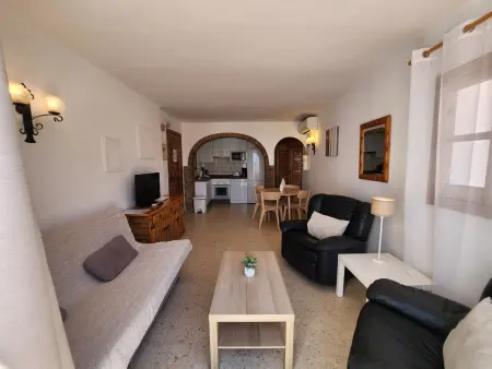 Appartement front de plage, vue mer et montagne à Nerja : photo 10
