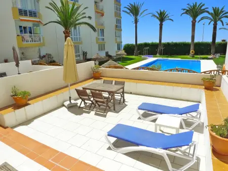 Appartement vue mer front de plage à Nerja : photo 14
