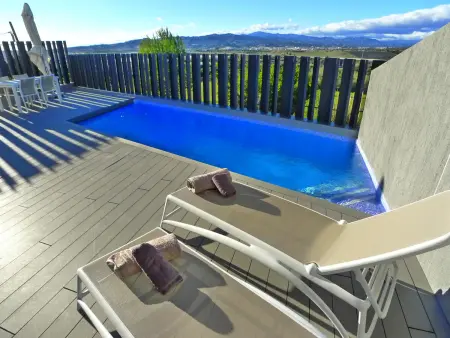 Location gite à Caleta de Vélez, Maison moderne vue montagne - 6 pers.