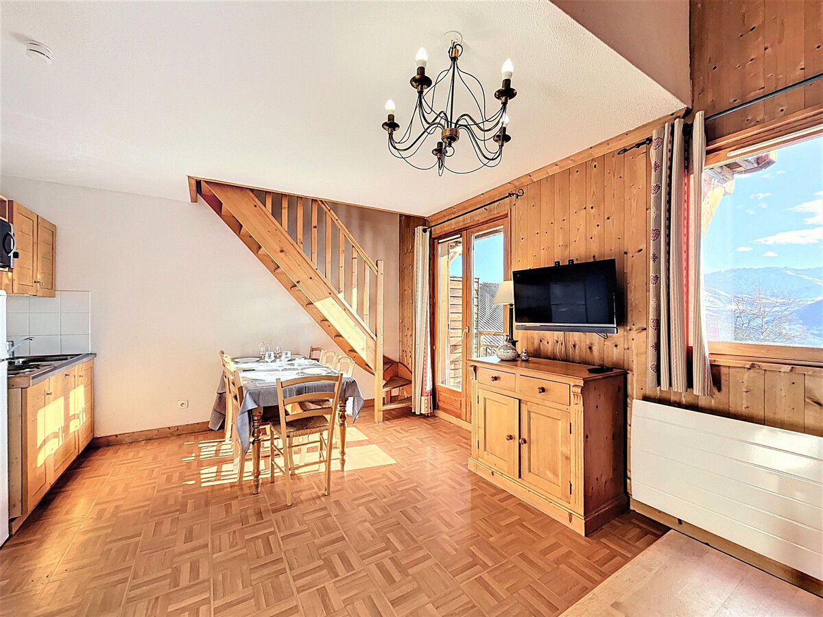 Duplex 8 pers. vue montagne, balcon sud - La Toussuire - Photo 2
