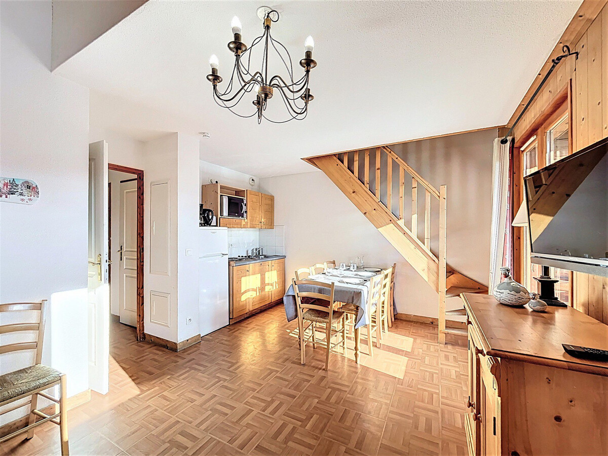 Duplex 8 pers. vue montagne, balcon sud - La Toussuire - Photo 3
