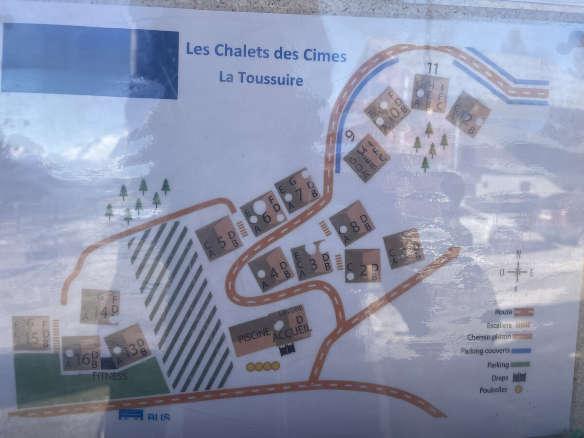 Duplex 8 pers. vue montagne, balcon sud - La Toussuire - Photo 16