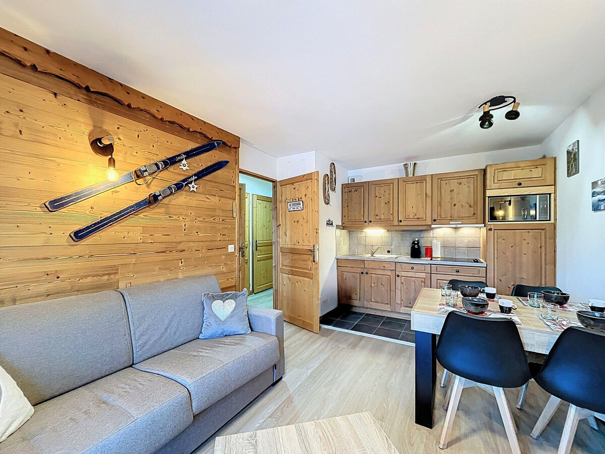 Appartement 36m² balcon vue pistes - La Toussuire - Photo 1