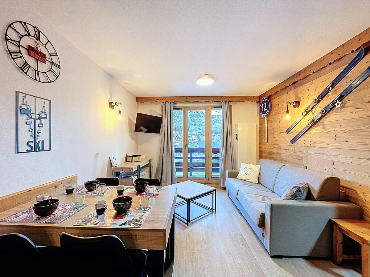 Appartement 36m² balcon vue pistes - La Toussuire - Photo 2