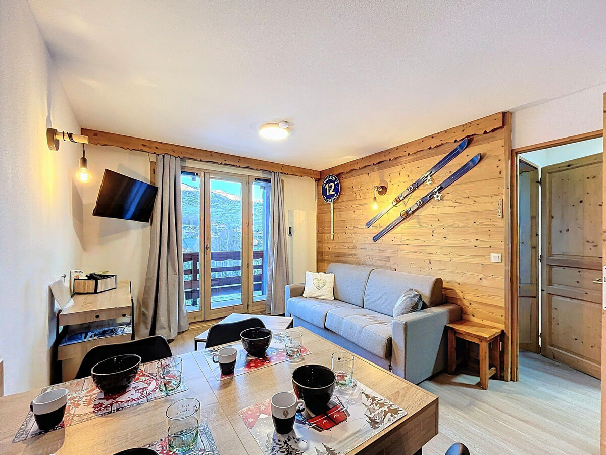 Appartement 36m² balcon vue pistes - La Toussuire - Photo 3
