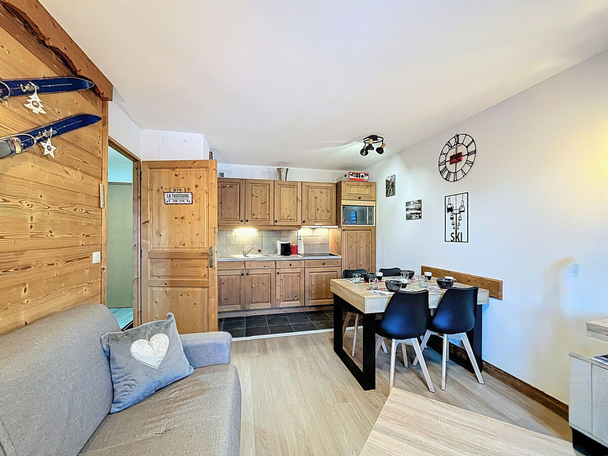 Appartement 36m² balcon vue pistes - La Toussuire - Photo 4
