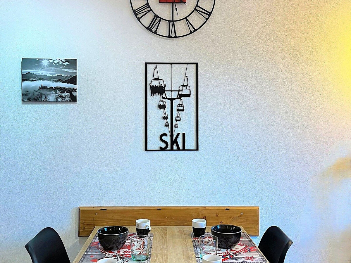 Appartement 36m² balcon vue pistes - La Toussuire - Photo 7