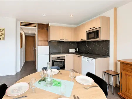 Studio 4 pers. balcon Sud, 150m des pistes : photo 5