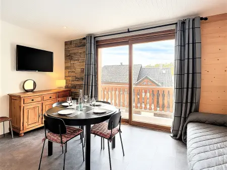 Studio 4 pers. balcon Sud, 150m des pistes : photo 15