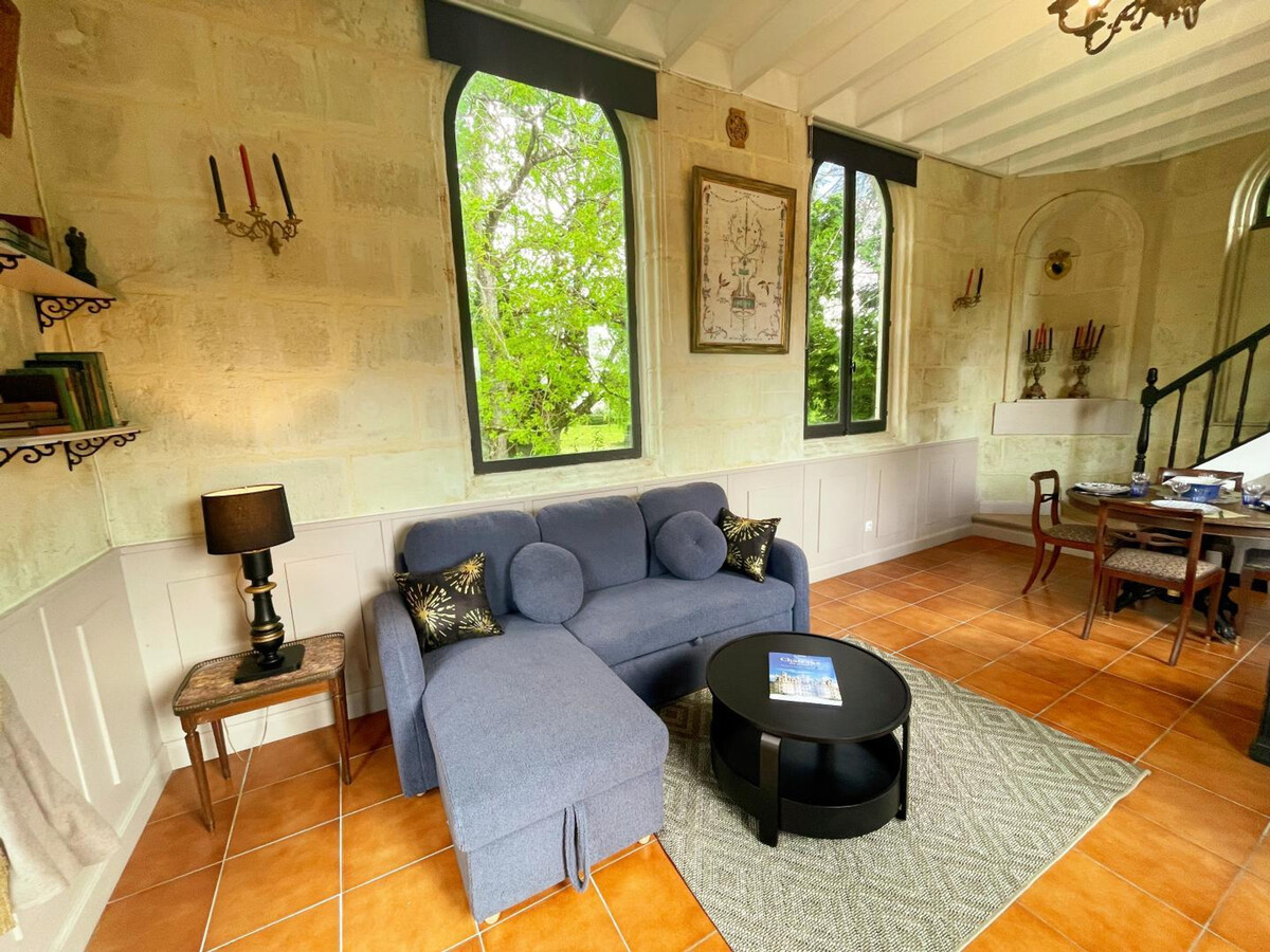 Gîte chapelle 18e avec piscine chauffée à Bréhémont - Photo 7