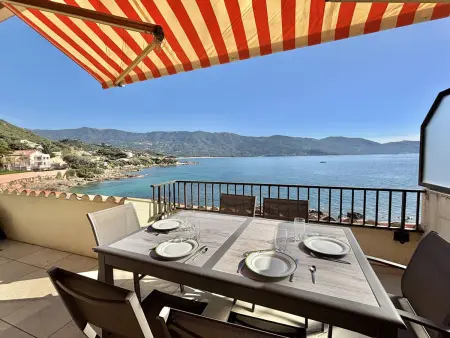 Location appartement à Casaglione Tiuccia, Appartement vue mer imprenable - 4 pers.