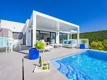 Villa Moraira 3 ch, piscine 6x3 m, plain-pied : photo 2