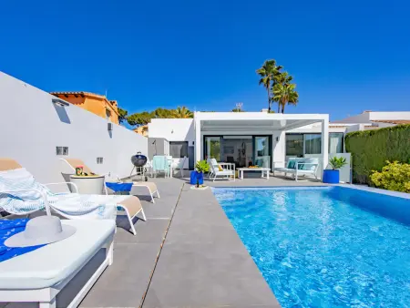 Villa Moraira 3 ch, piscine 6x3 m, plain-pied : photo 6