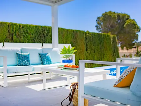 Villa Moraira 3 ch, piscine 6x3 m, plain-pied : photo 14