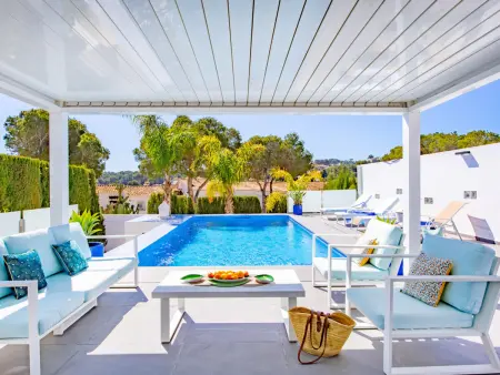 Villa Moraira 3 ch, piscine 6x3 m, plain-pied : photo 18