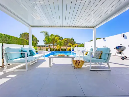 Villa Moraira 3 ch, piscine 6x3 m, plain-pied : photo 22