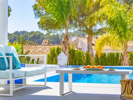 Villa Moraira 3 ch, piscine 6x3 m, plain-pied : photo 23